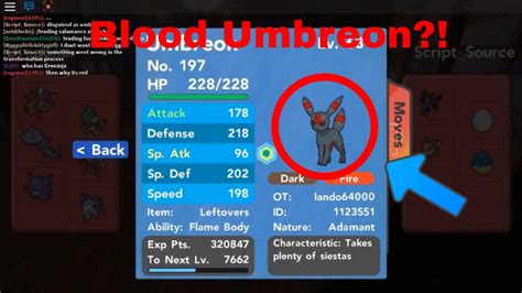how to get umbreon pokemon brick bronze.